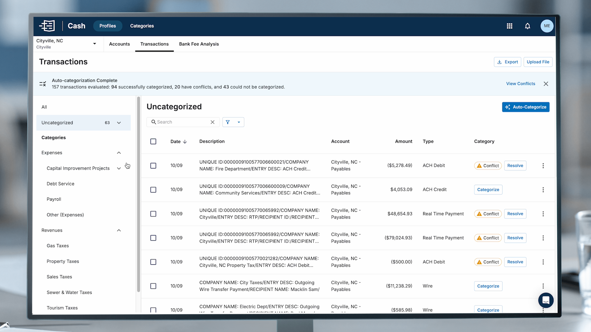 Feature Flash - Cash - Autocategorization Screenshot