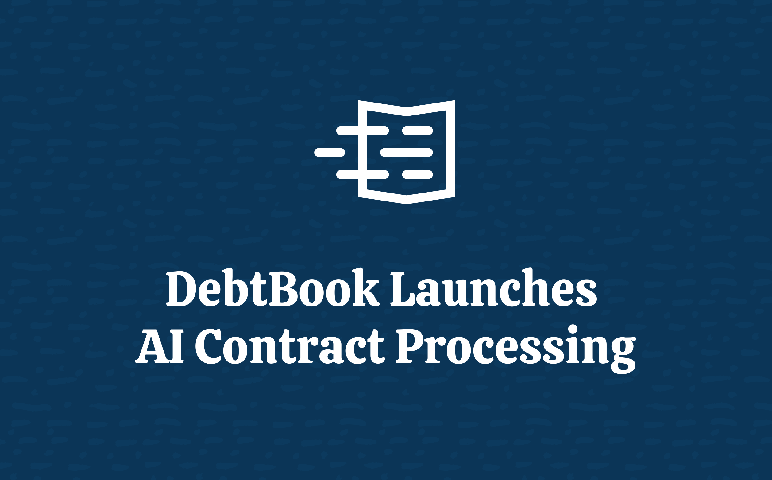DebtBook Launches AI Contract Processing