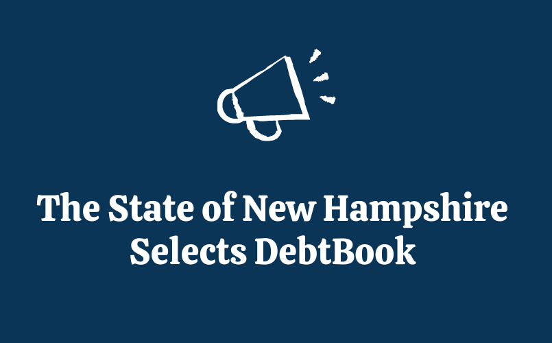 The State of New Hampshire Selects DebtBook